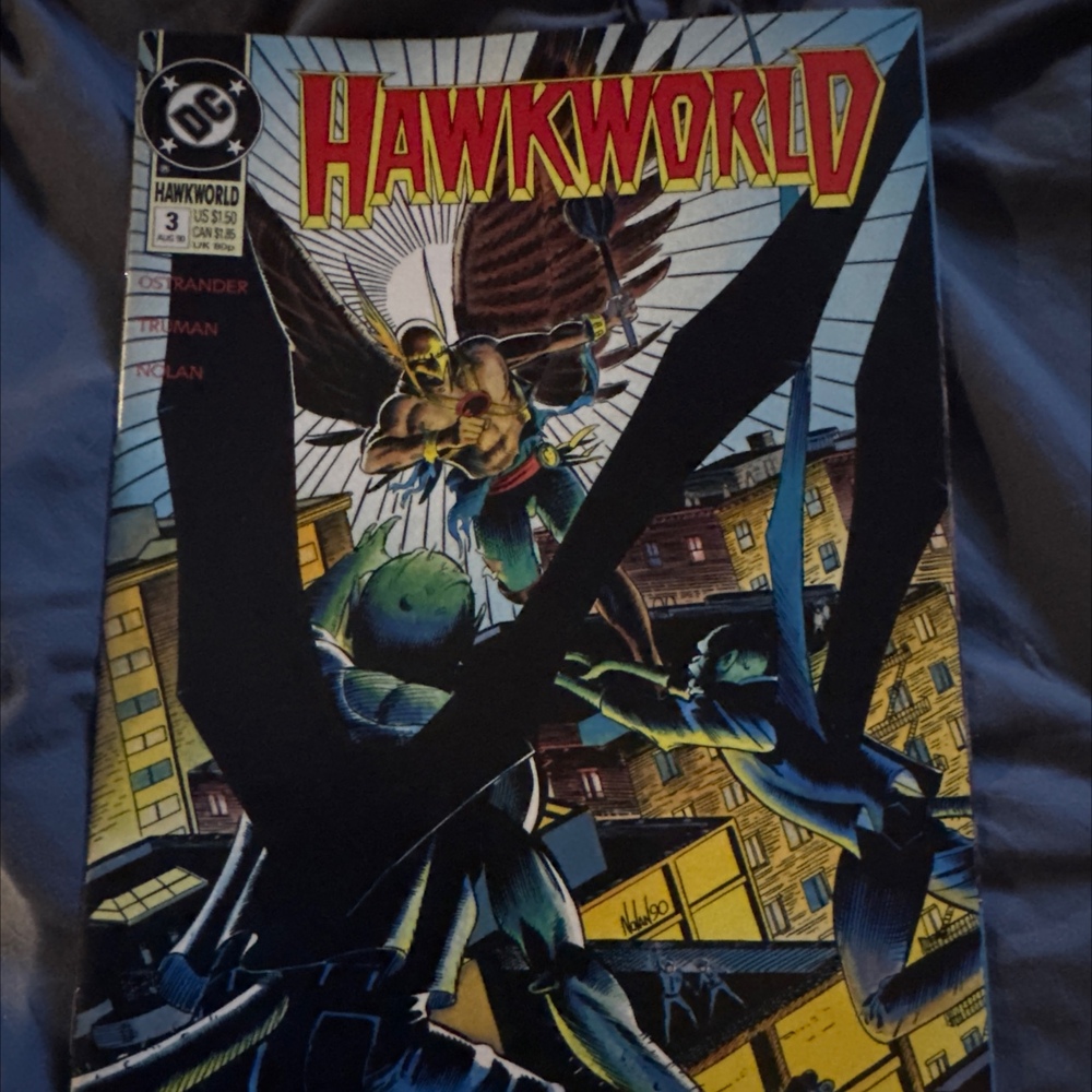 DC Comic Hawkworld Issue 3